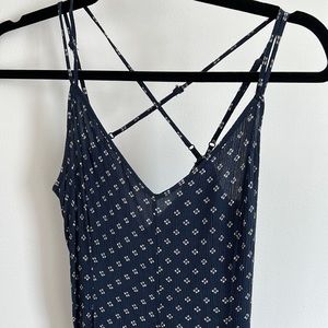American Eagle Size 6 Navy mini dress